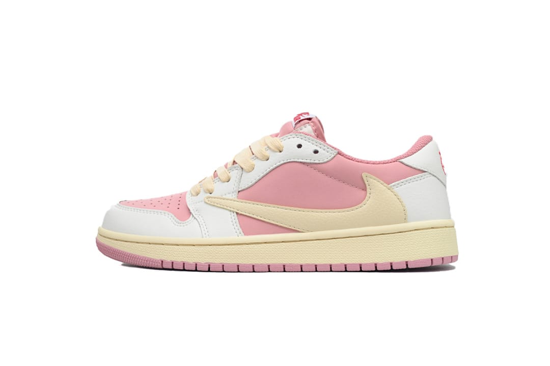 Air Jordan 1 Low OG White Pink (Colorway 3)