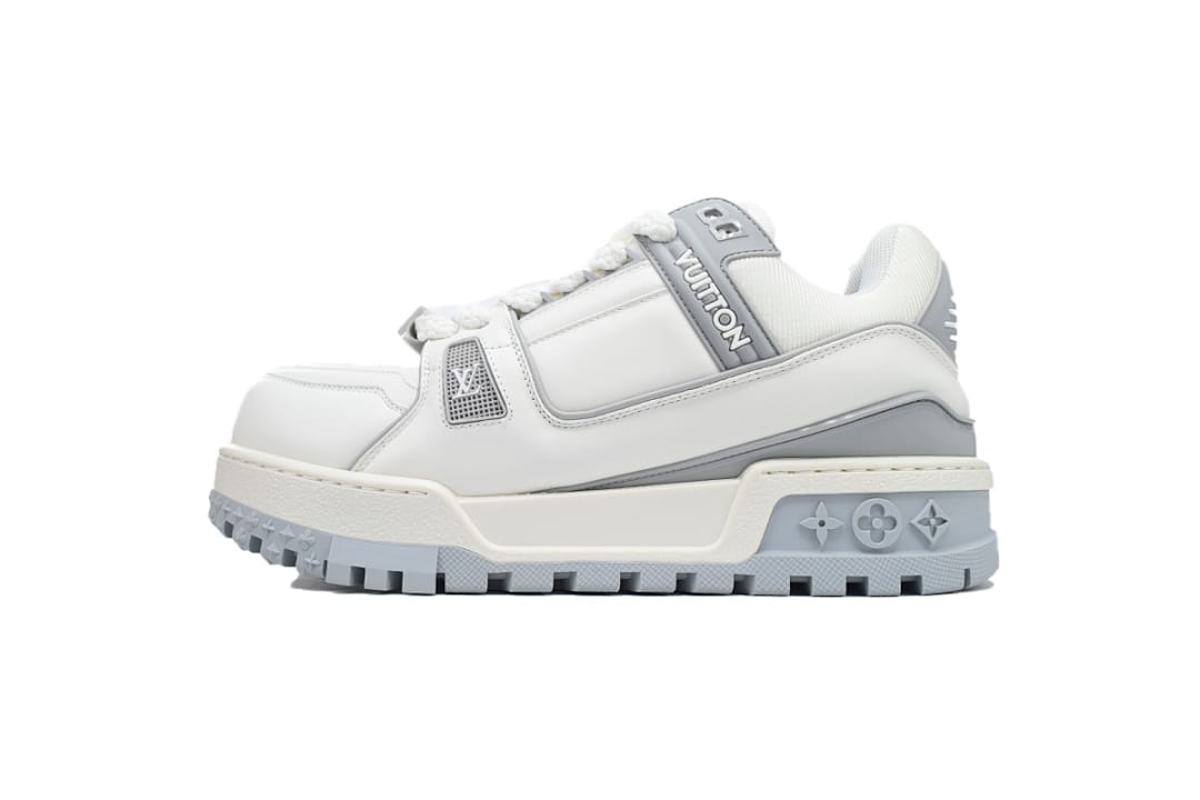 Louis Vuitton LV Trainer Fat White Grey
