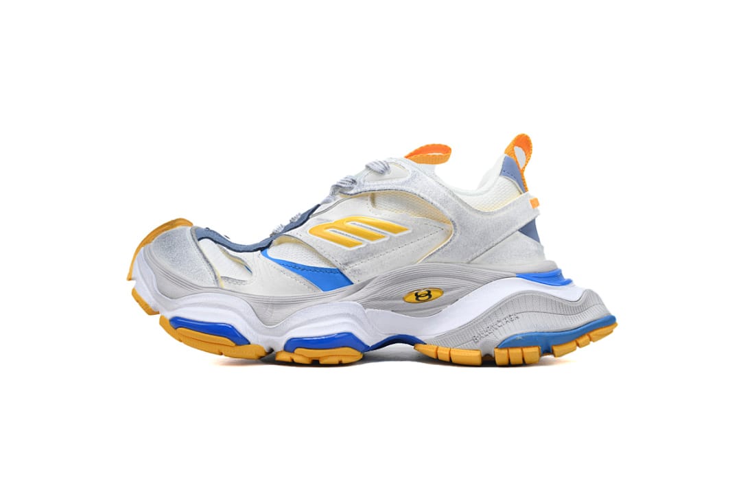 Balenciaga CARGO White Blue Yellow