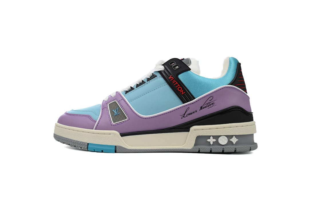 Louis Vuitton LV Trainer Blue Purple (Colorway 2)