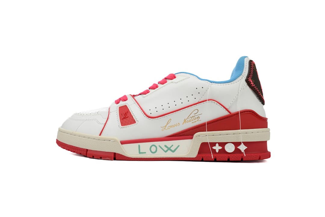 Louis Vuitton LV Trainer Yellow Blue