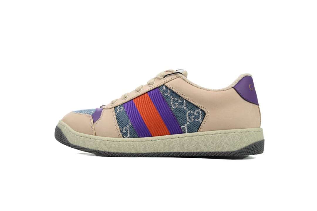 Gucci Screener Distressed Cowboy Purple