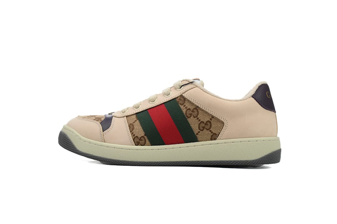 Gucci Screener Distressed Brown