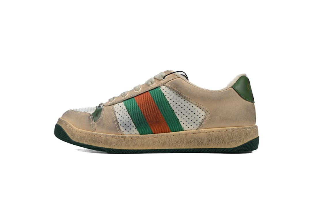 Gucci Screener White Perforated