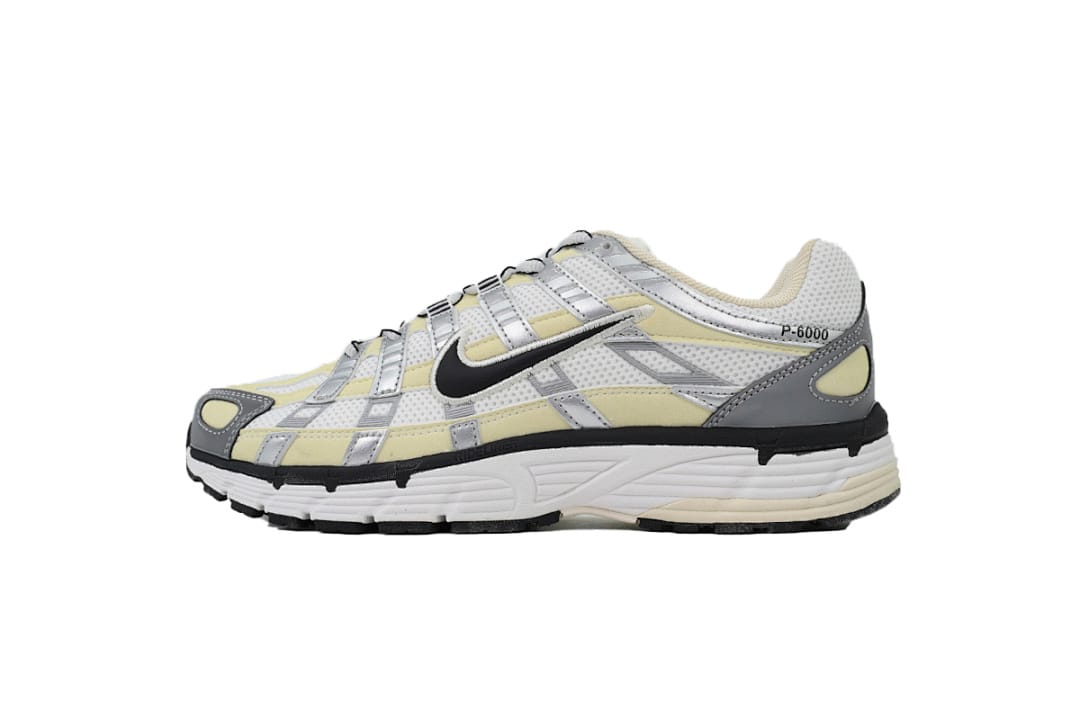 Nike P-6000 BA Edition Coconut Milk Metallic Silver