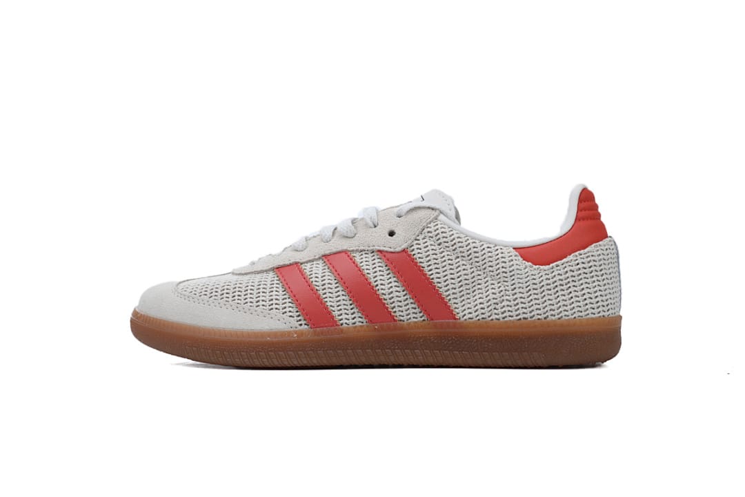 Adidas Samba OG Crystal White Preloved Red