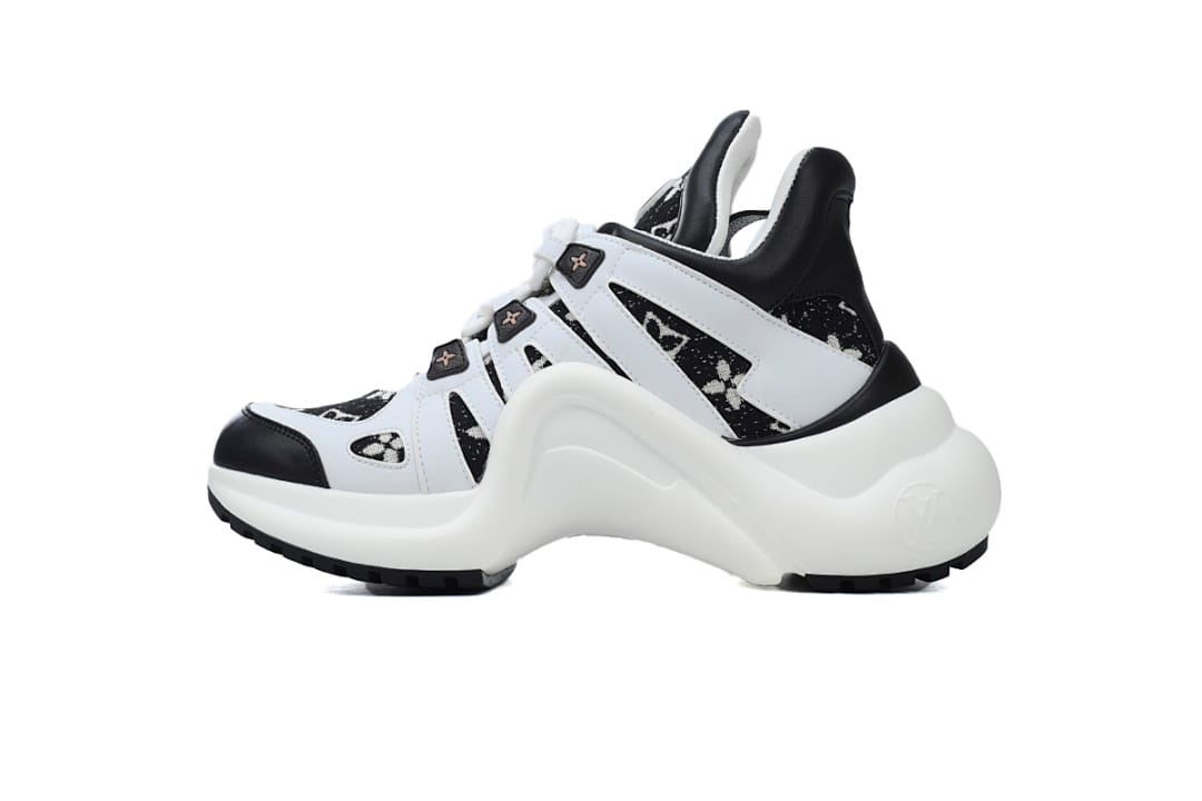Louis Vuitton LV Archlight White Black Sneakers (Colorway 2)