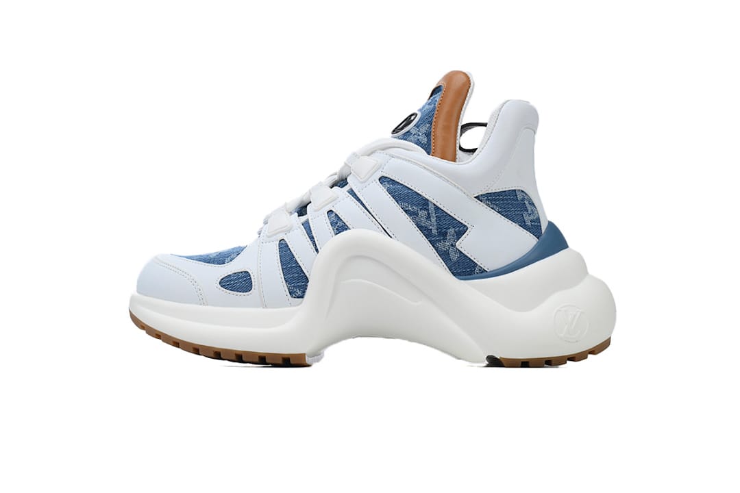Louis Vuitton LV Archlight White Blue Sneakers (Colorway 2)