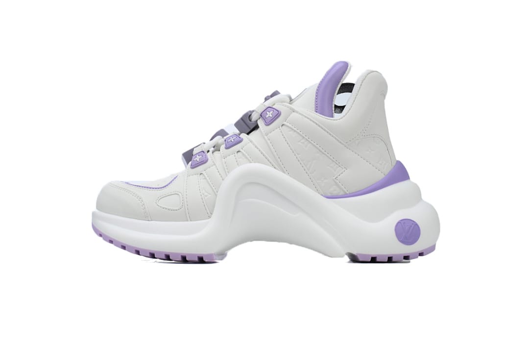 Louis Vuitton LV Archlight White Purple Sneakers