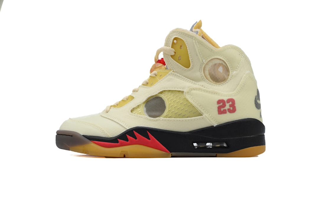 Air Jordan 5 Retro x OFF White OFF WHITE White