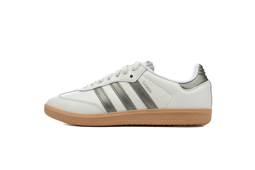 Adidas Samba OG Off White Wonder Gold Metallic