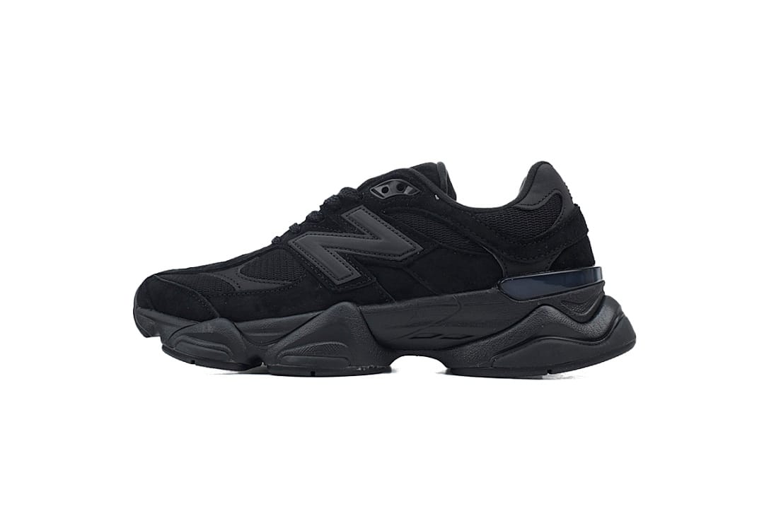 New Balance 9060 'Triple Black Suede'