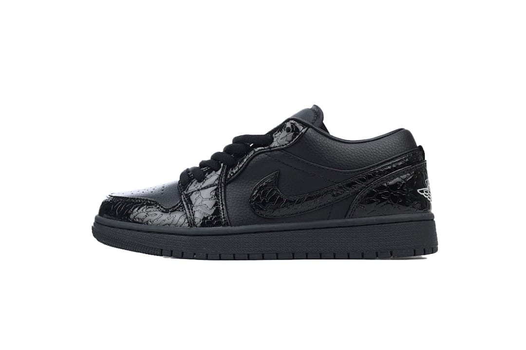 Air Jordan 1 Low SE Black Croc