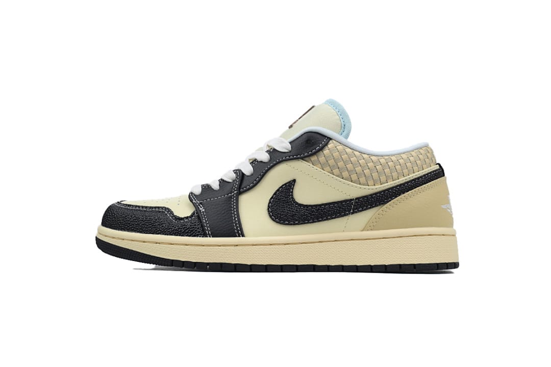 Air Jordan 1 Low SE Coconut Milk Black