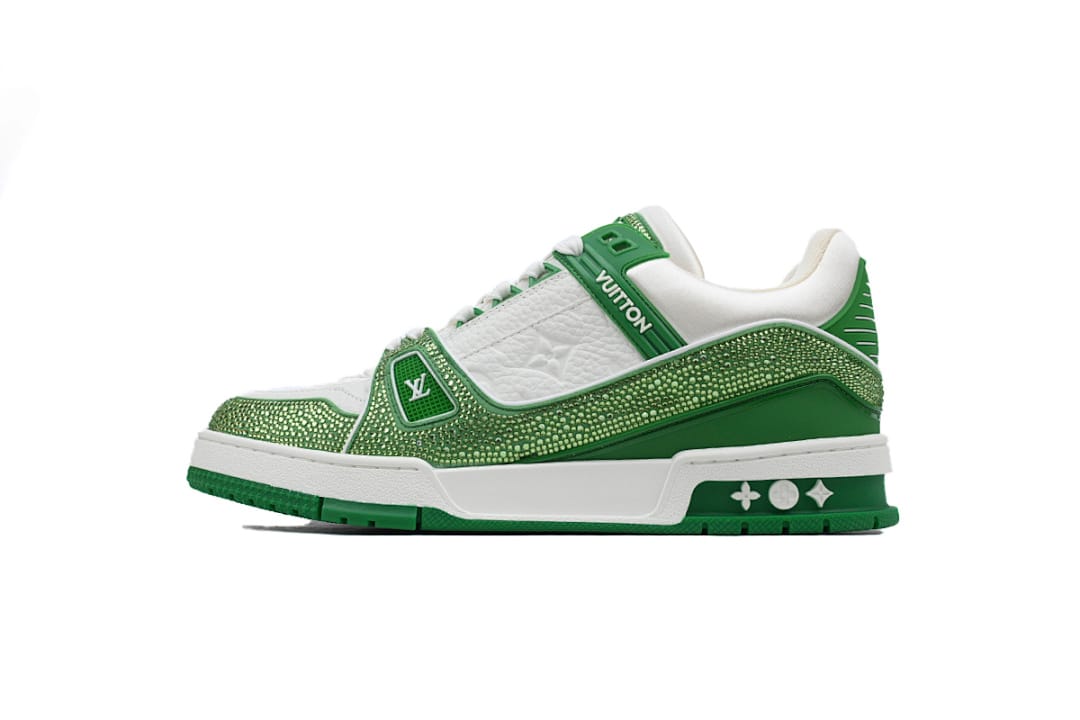 Louis Vuitton LV Trainer Green White