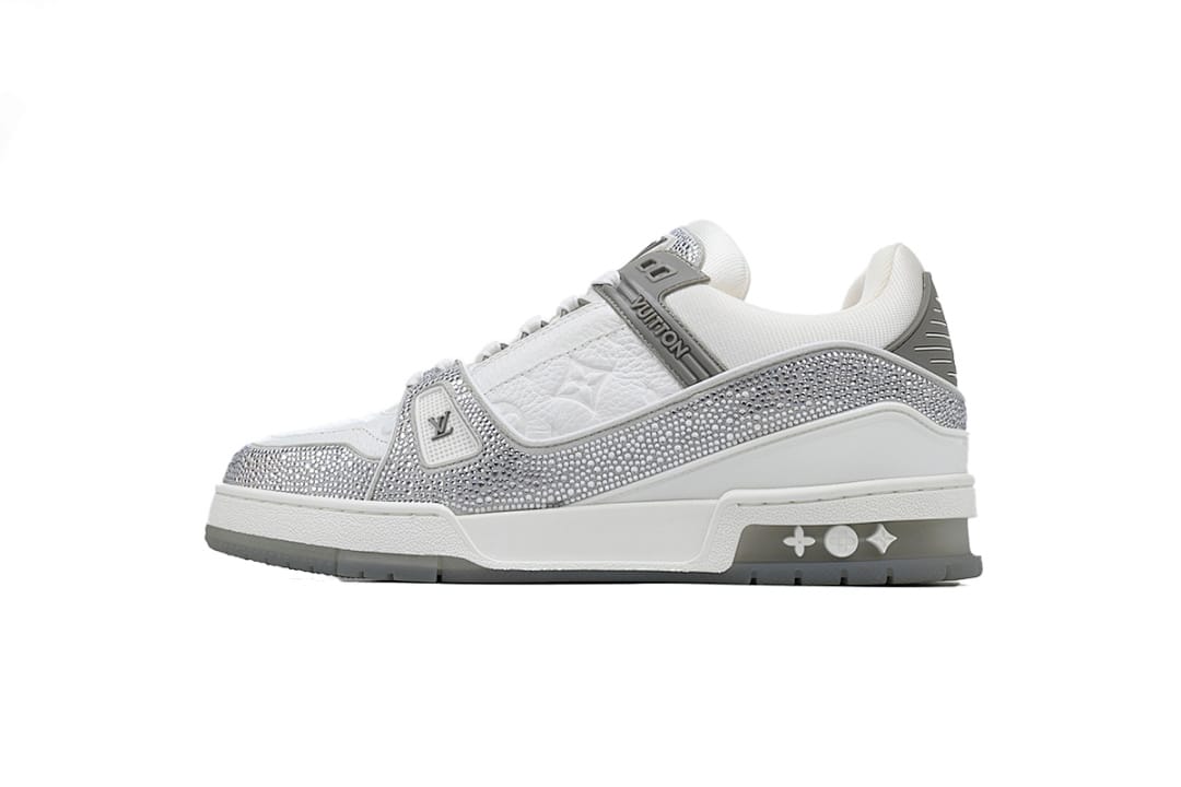 Louis Vuitton LV Trainer Grey White