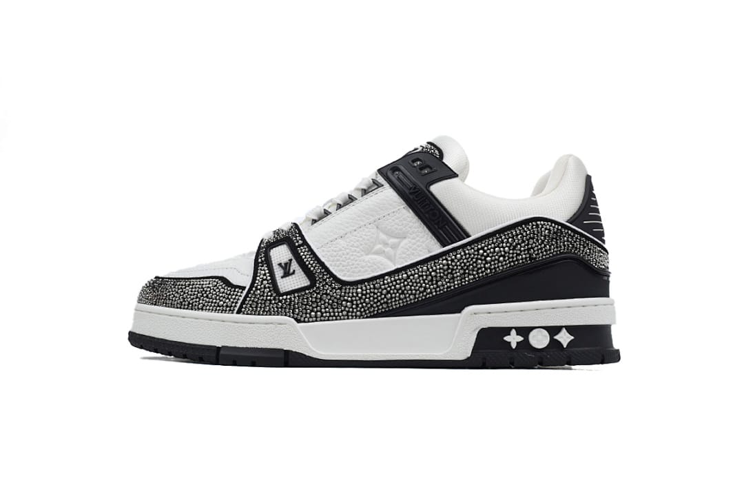 Louis Vuitton LV Trainer Black White