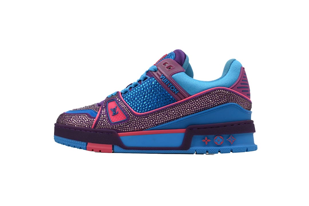 Louis Vuitton LV Trainer Crystal