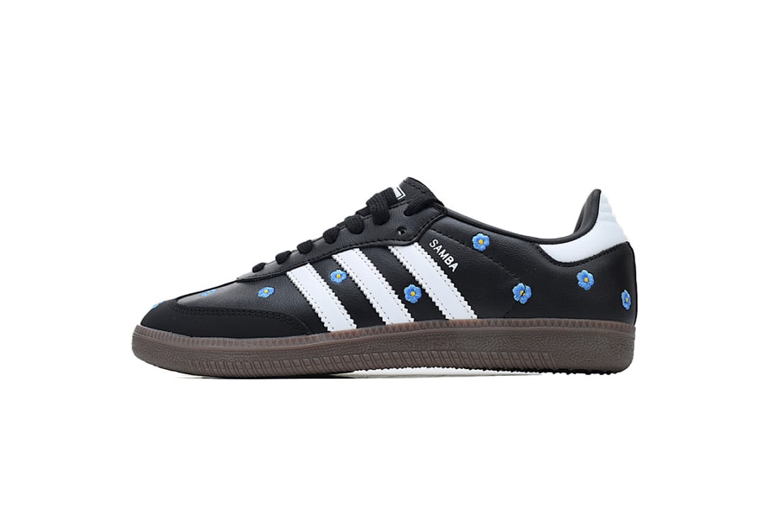 Adidas Samba OG Black Floral Embroidery