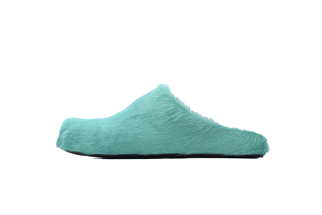 Marni Furry Fussbett Dark Green