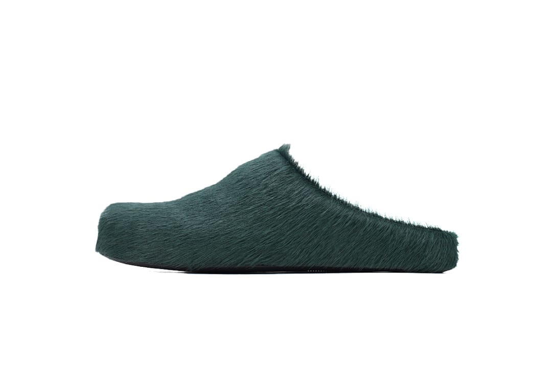 Marni Furry Fussbett Deep Green