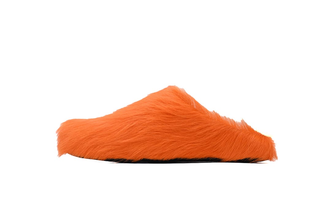 Marni Furry Orange Fussbett
