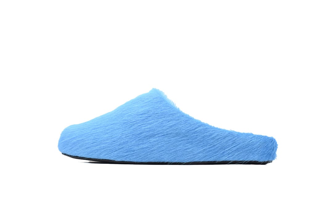 Marni Furry Blue Fussbett