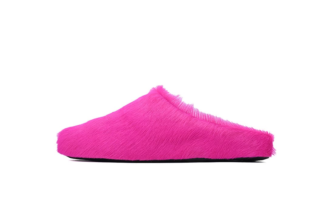 Marni Furry Fussbett Rose Red