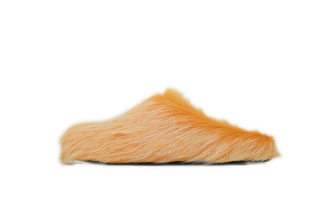 Marni Furry Fussbett Tan