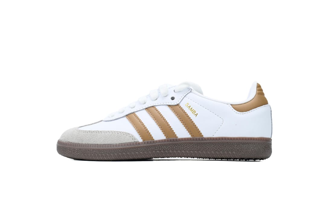 Adidas Samba OG Cloud White Brown Desert