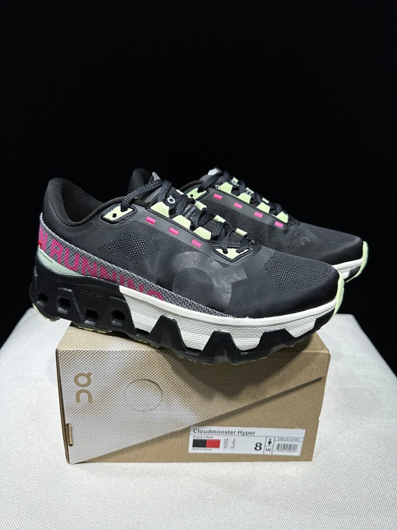 On Cloudmonster Hyper 'Iron Black'