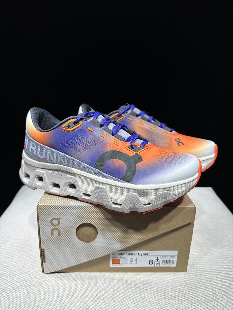 On Cloudmonster Hyper 'Orange White'
