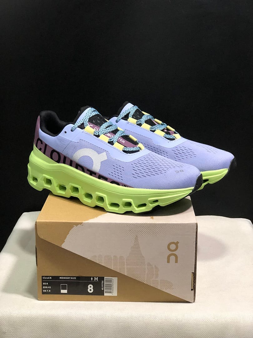 On Cloudmonster 'Grass Yellow'