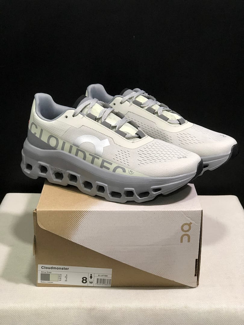 On Cloudmonster 'Alloy Grey'
