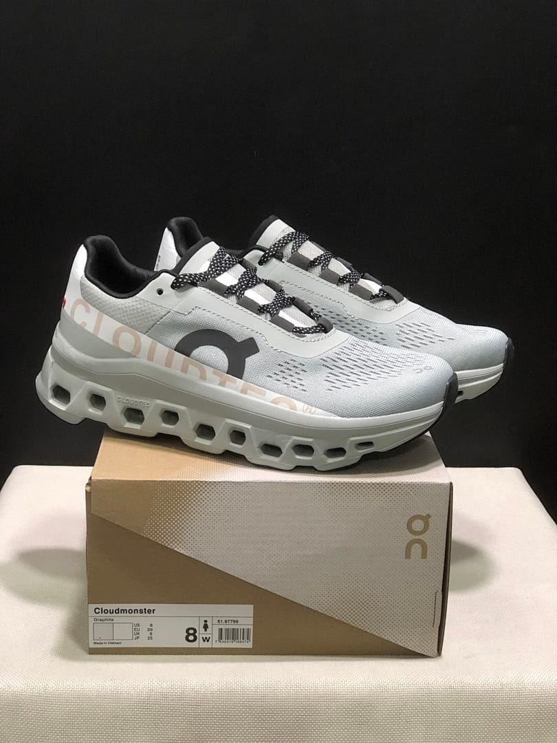 On Cloudmonster 'Graphite Grey'