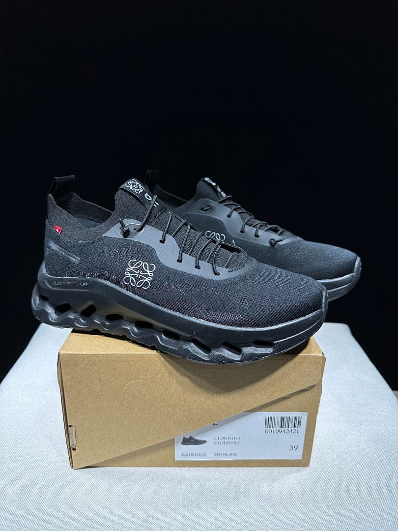 On × LOEWE Cloudtilt 'Triple Black'