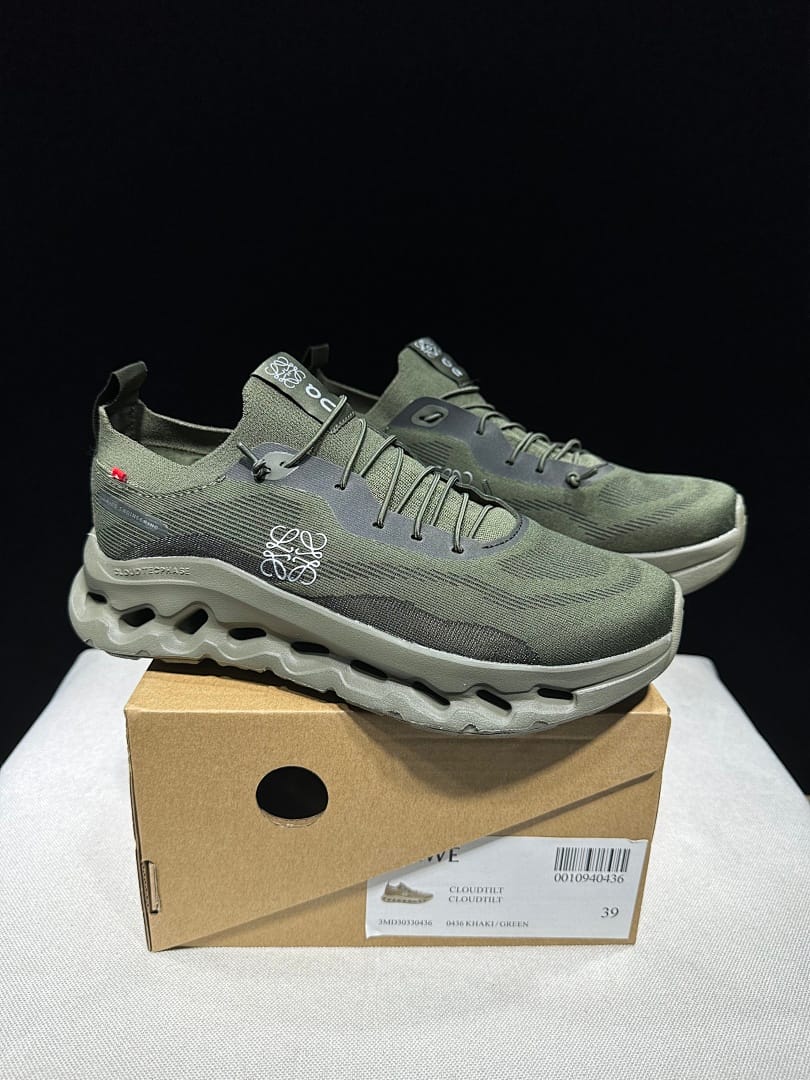 On × LOEWE Cloudtilt 'Army Green'
