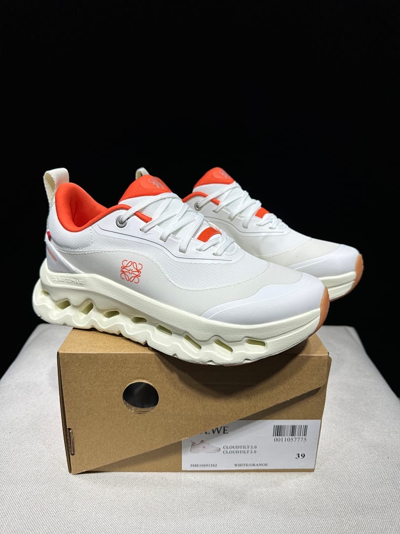 On × LOEWE Cloudtilt 2.0 'White Orange'