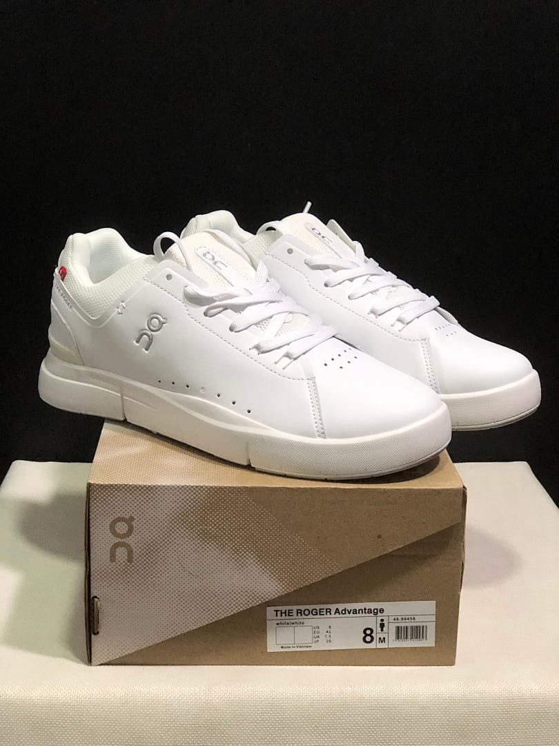 On THE ROGER Spin 2 Federer 'Triple White'
