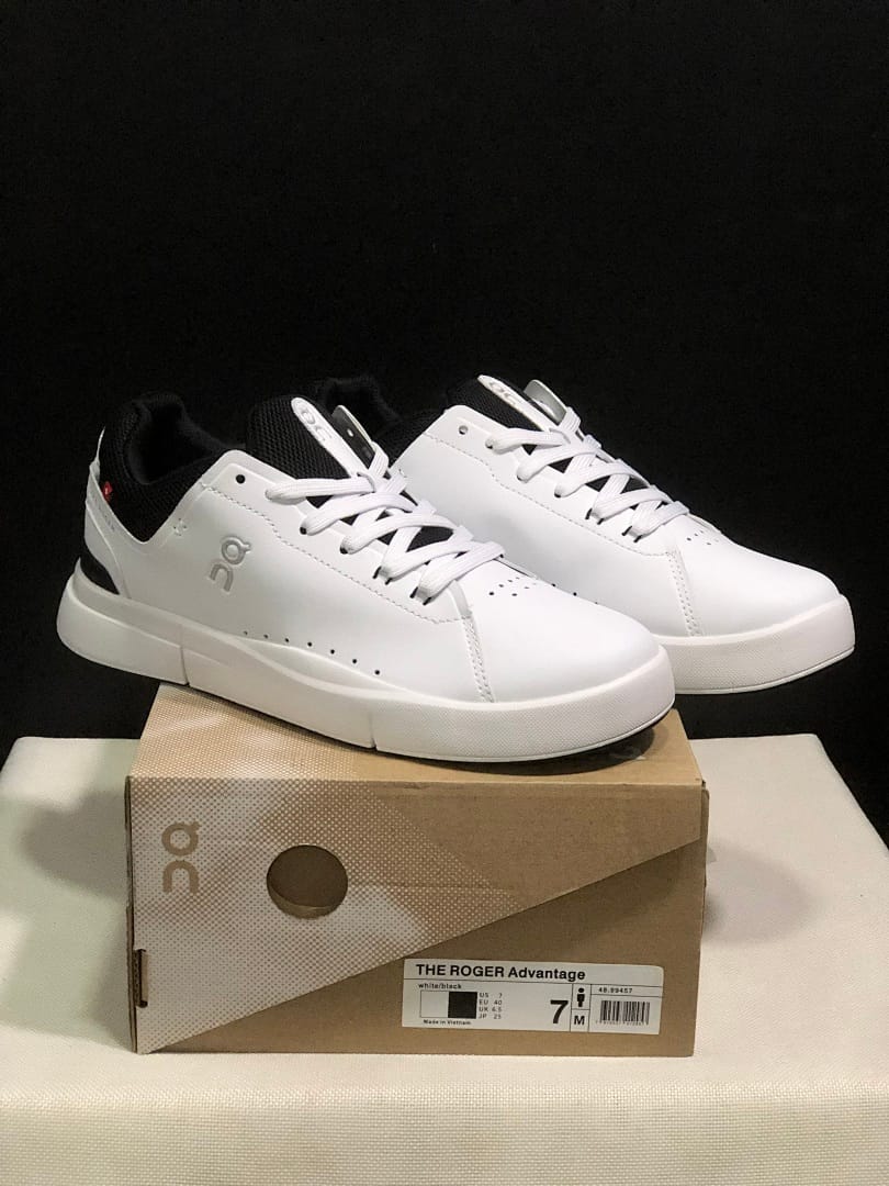 On THE ROGER Spin 2 Federer 'White Black' (Colorway 2)