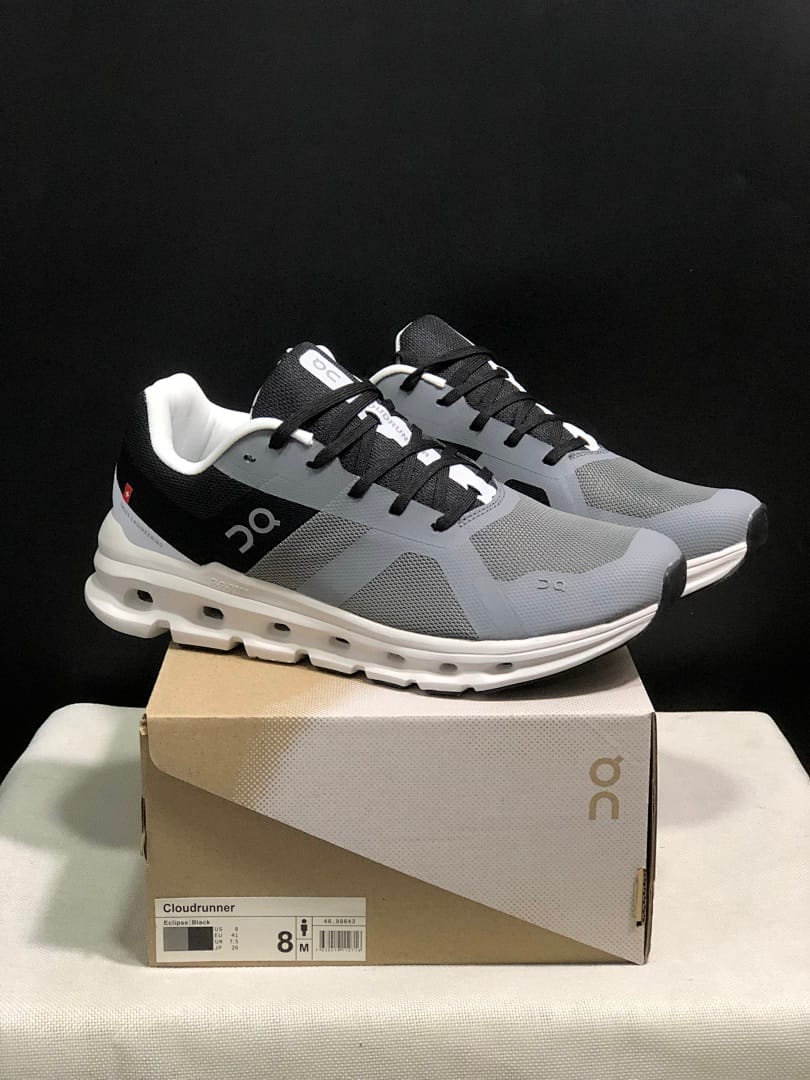 On Cloudrunner 'Mist White' (Colorway 2)