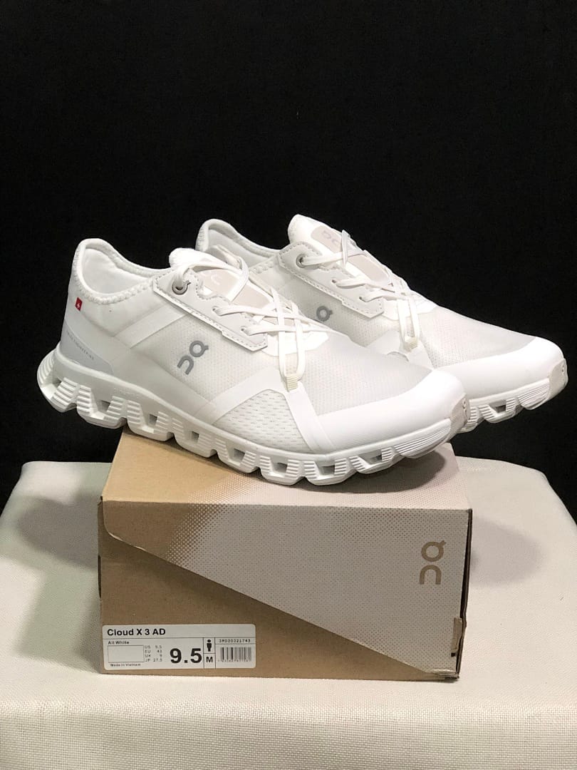 On Cloud X 3 Ad 'Triple White'