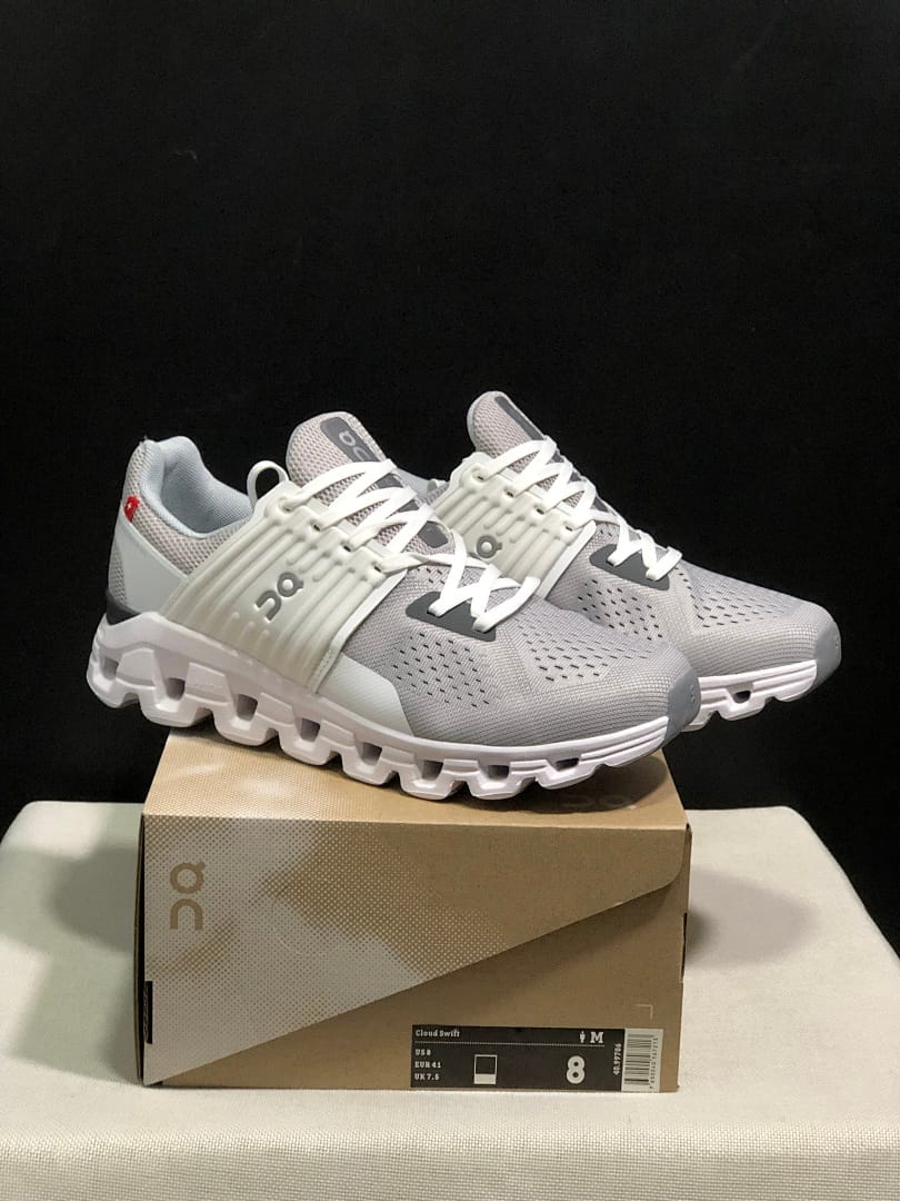 On Cloudswift 'Grey White'