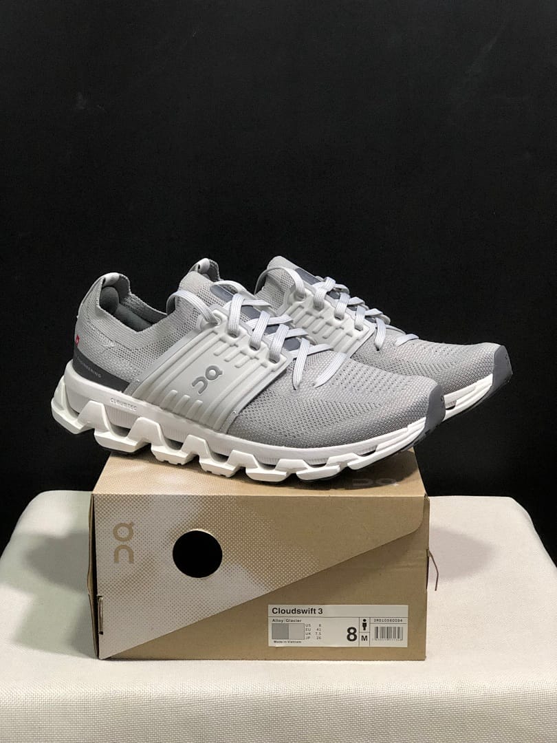 On Cloudswift 3 'Alloy Grey Glacier Grey'