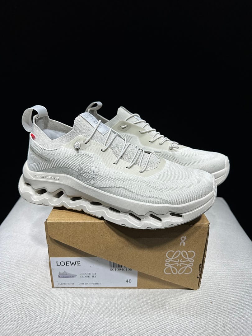 On × LOEWE Cloudtilt 'Teal Grey White'