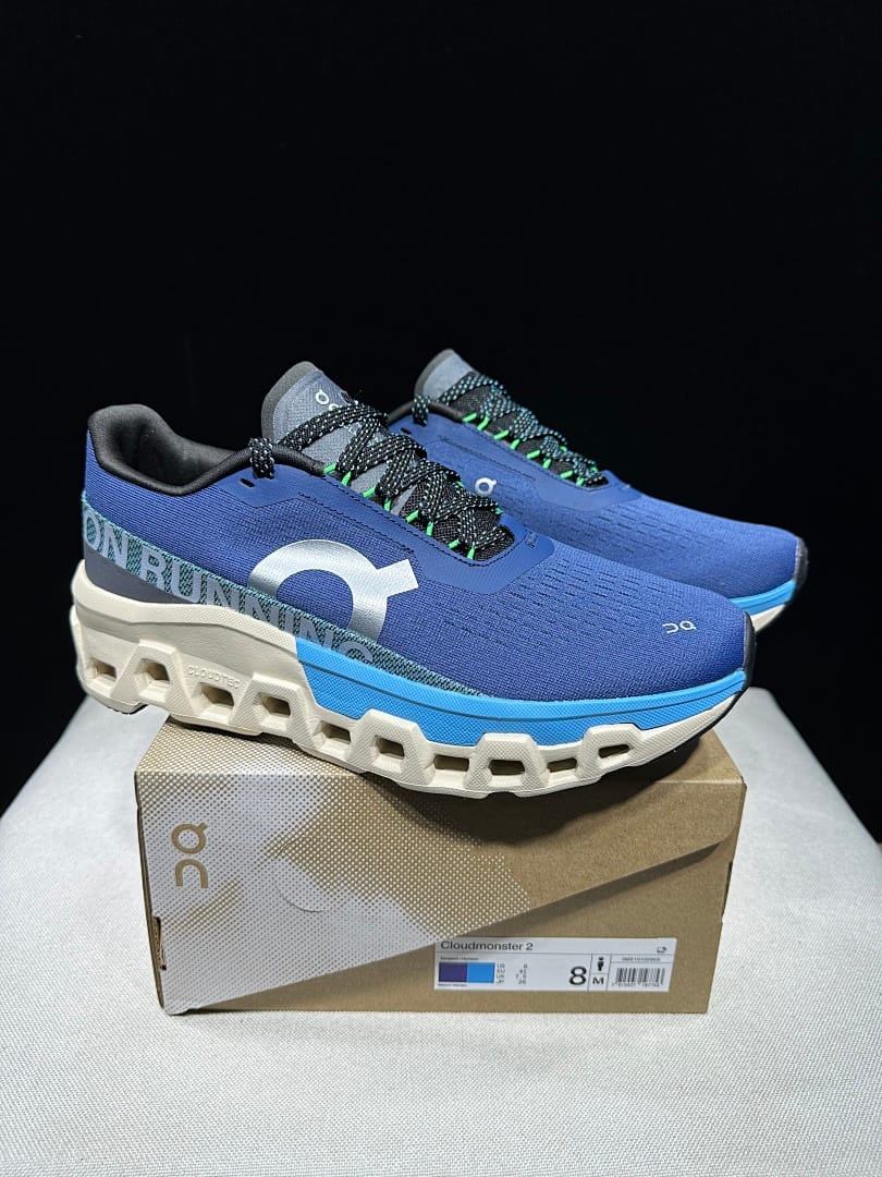 On Cloudmonster 2 'Storm Grey'