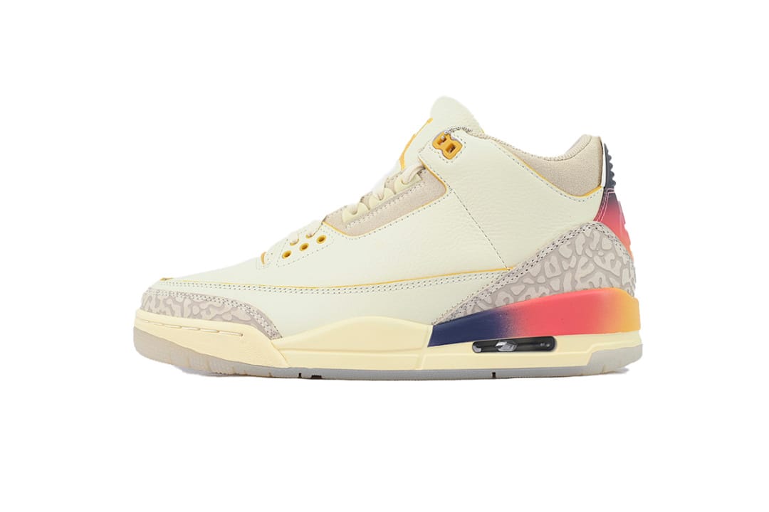 Air Jordan 3 Retro Blue Red (Colorway 3)