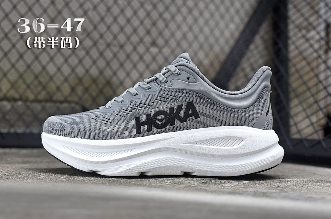 HOKA Bondi 9 'Grey'