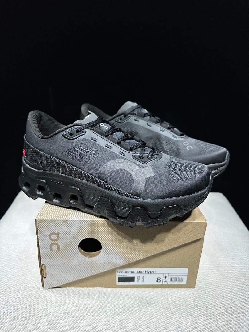On Cloudmonster Hyper 'Triple Black'