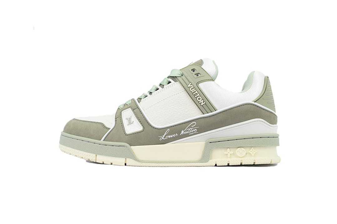 Louis Vuitton LV Trainer Frosted Green